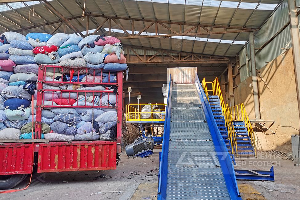 江蘇地區年產10萬噸廢紡替代燃料生產線